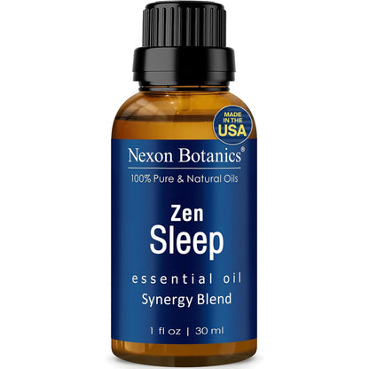 Zen Sleep Essential Oil Blend 30 ml – Lavender & Rosemary Relaxing Oil | Nexon Botanics