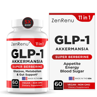 Zenrenu GLP-1 for Women – Appetite & Weight Support | 60 Vegan Caps