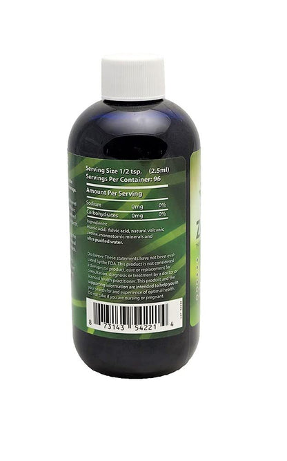 Living Foods USA ZeoHeal - Humic and Fulvic Mineral Supplement 8 Fluid Ounce (3-Pack)