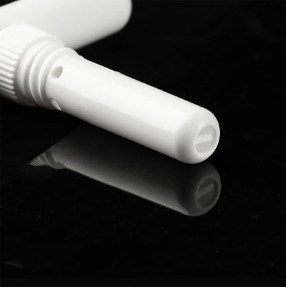 ZIOJOVK 24 Pcs Essential Oil Inhalers – Blank Plastic Tubes with Wicks, Droppers & Tweezers