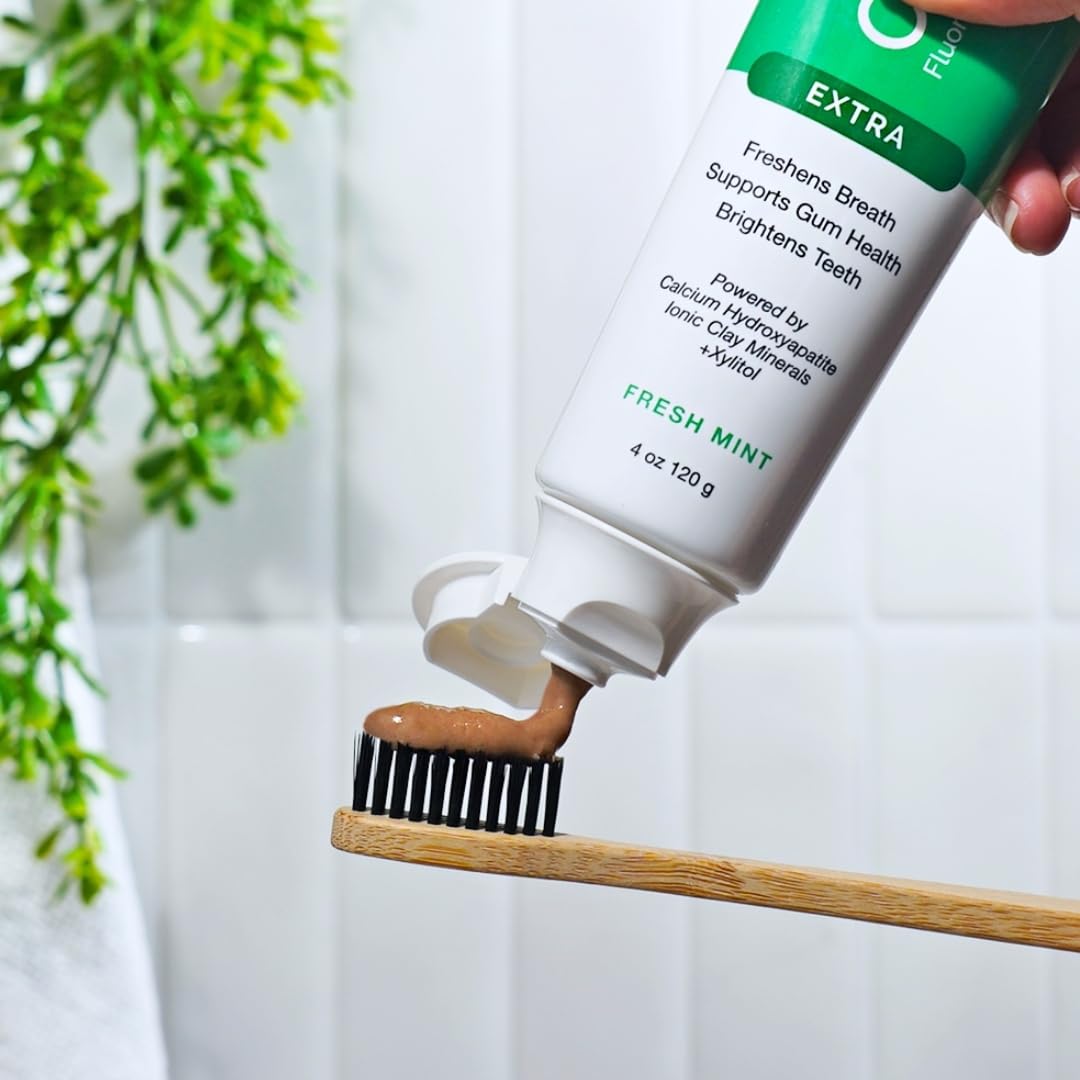 Zion Health Claybrite Extra Strength Toothpaste, 4 oz | Natural Whitening & Gum Care