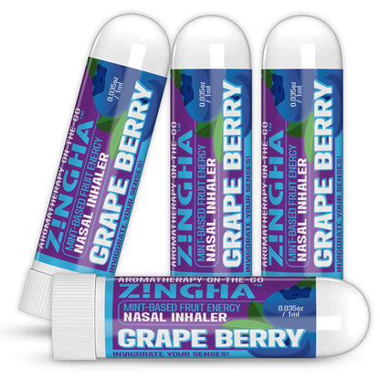 Z!NGHA Nasal Stick - Boost Focus & Breathing (Grape Berry)