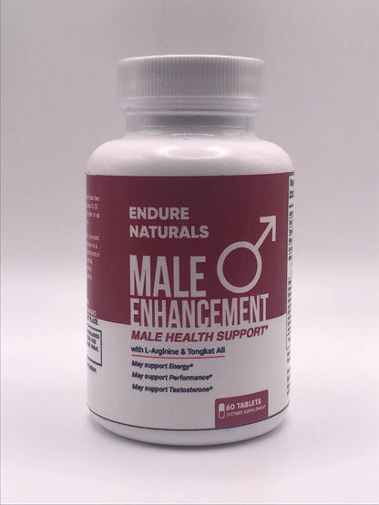 Zonata Endure Naturals Strength Support - Endura Naturals Male Enhancement Supplement | 60 Count
