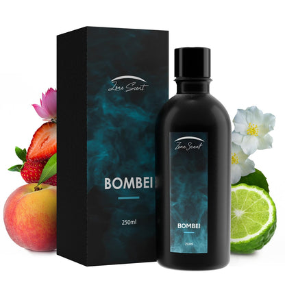 Zone Scent BOMBEI Luxury Essential Oil for Diffusers – Fruity Floral Aroma with Peach, Jasmine & Musk