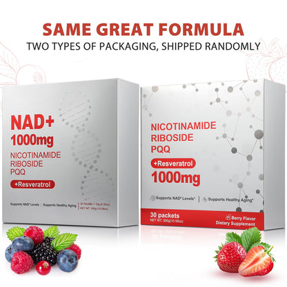 ZOROAHER NAD+ 1000mg Liquid Supplement – NR, Resveratrol & PQQ for Energy & Focus