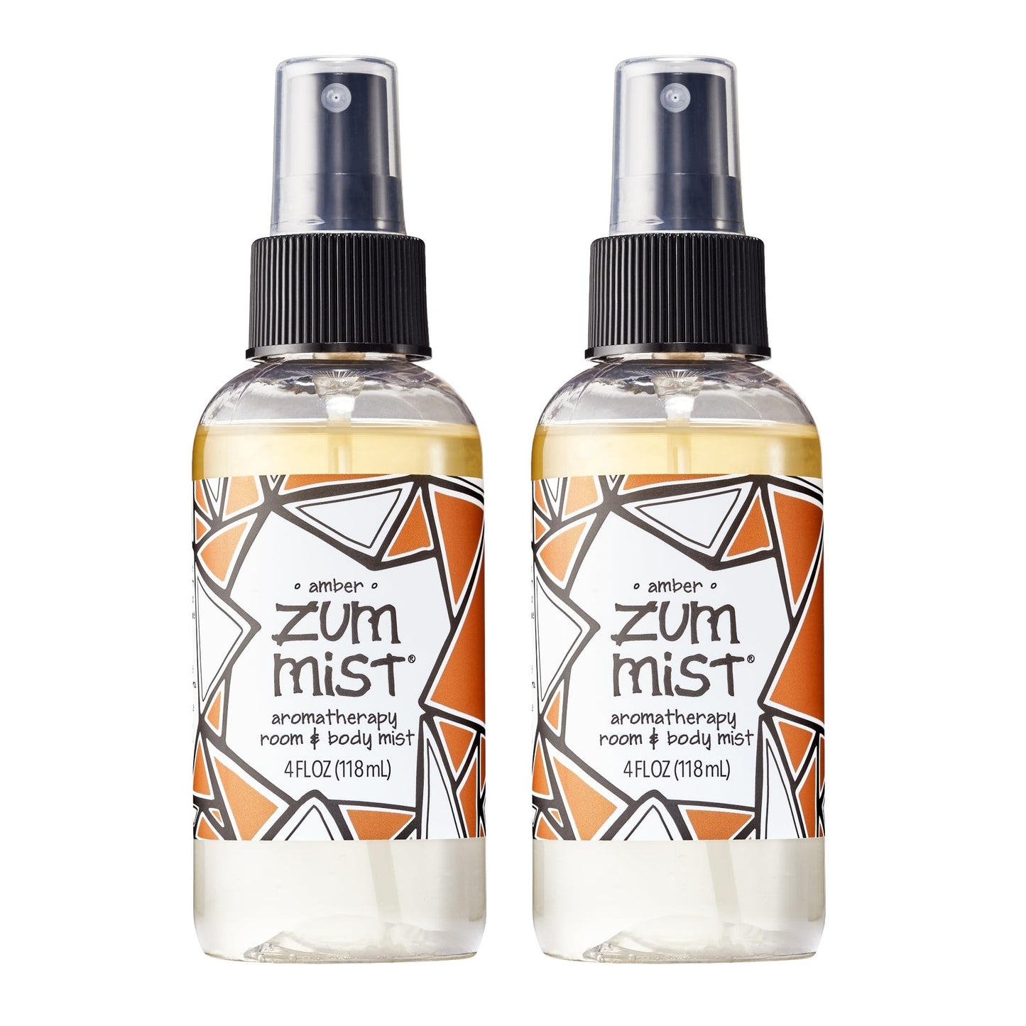 Zum Indigo Wild Mist Room & Body Spray – Amber Scent, 4 oz (2 Pack)