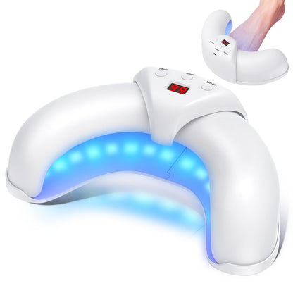 ZZP Toenail Fungus Device – White, Multi-Nail Home Light Therapy