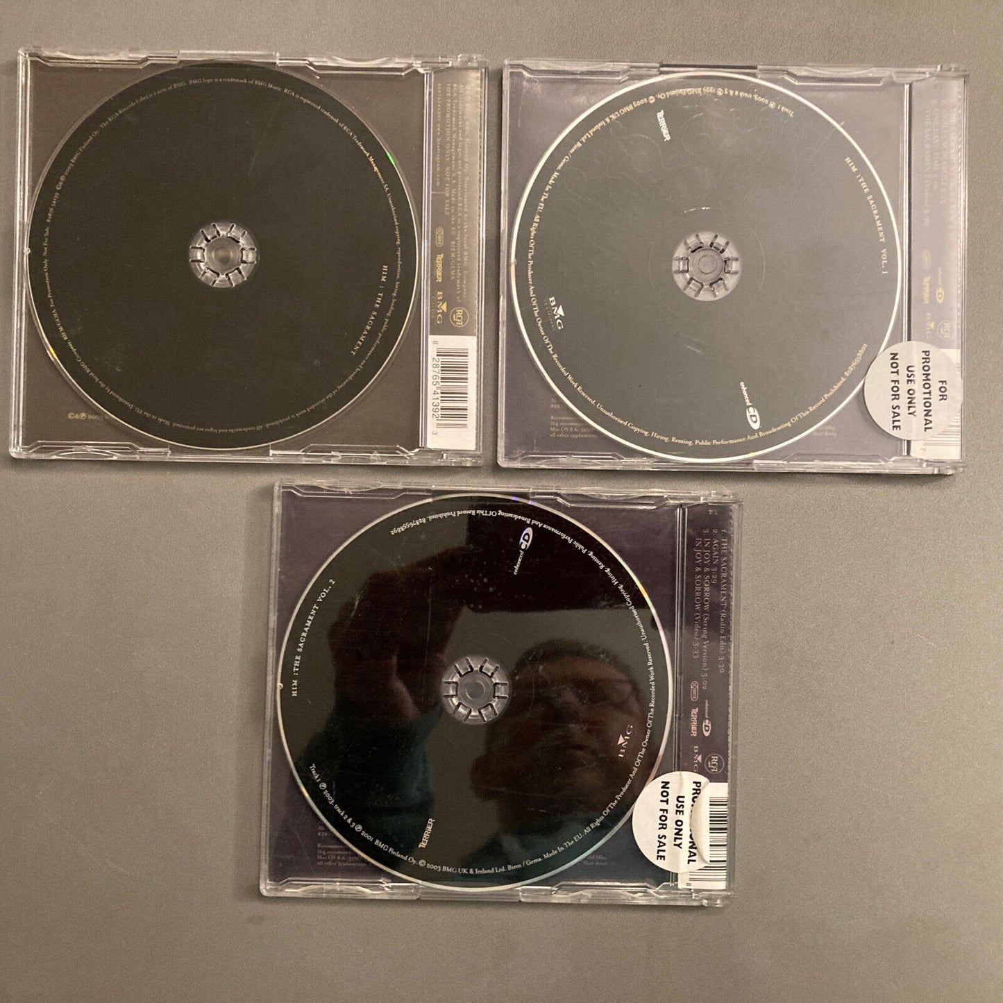 HIM - Sacrament CD Single Collection Rare