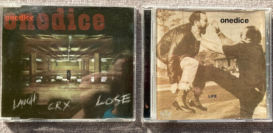 OneDice Ltd Edition CD Bundle Containing Life & Laugh, Cry Lose