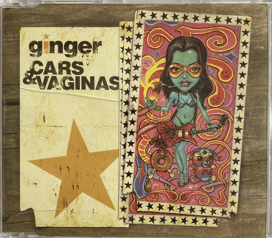 Ginger CD Single - Cars & Vaginas - Wildhearts