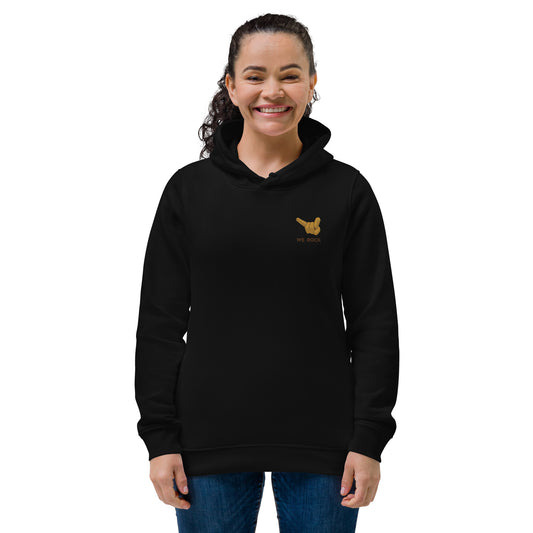Women's eco fitted hoodie